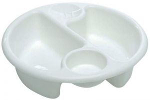 NEAT NURSERY Top 'N' Tail Bowl - White